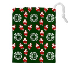 Xmas Christmas Background Drawstring Pouch (4xl) by danenraven