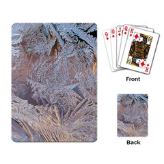 Window Pattern Winter Frost Playing Cards Single Design (rectangle)