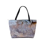 Window Pattern Winter Frost Classic Shoulder Handbag Back