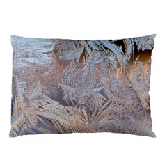 Window Pattern Winter Frost Pillow Case (two Sides) by danenraven