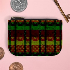 Illustration Background Pattern Texture Design Mini Coin Purse by danenraven