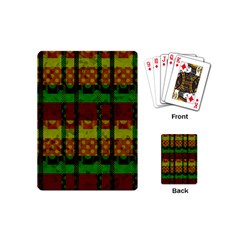 Illustration Background Pattern Texture Design Playing Cards Single Design (mini) by danenraven