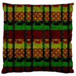 Illustration Background Pattern Texture Design Large Flano Cushion Case (Two Sides) Front