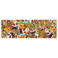 Background Christmas Santa Claus Banner And Sign 12  X 4 