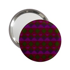 Illustration Argyle Pattern Argyle Background 2 25  Handbag Mirrors