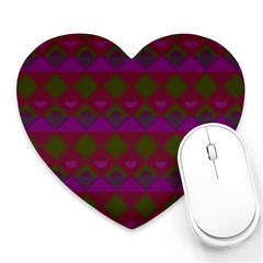 Illustration Argyle Pattern Argyle Background Heart Mousepads by danenraven