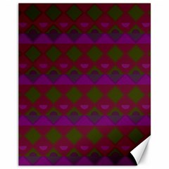 Illustration Argyle Pattern Argyle Background Canvas 11  X 14  by danenraven