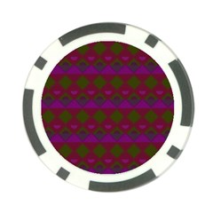 Illustration Argyle Pattern Argyle Background Poker Chip Card Guard by danenraven