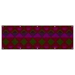 Illustration Argyle Pattern Argyle Background Banner And Sign 12  X 4 