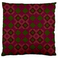 Illustration Background Abstract Pattern Texture Design Large Cushion Case (one Side) by danenraven