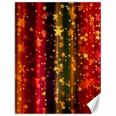 Illustration Background Christma Xmas Star Stars Pattern Wallpaper Canvas 18  X 24  by danenraven