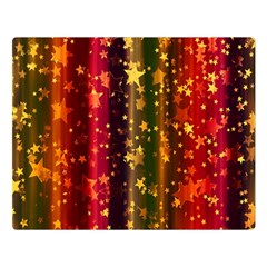 Illustration Background Christma Xmas Star Stars Pattern Wallpaper Double Sided Flano Blanket (large)  by danenraven