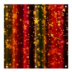 Illustration Background Christma Xmas Star Stars Pattern Wallpaper Banner And Sign 4  X 4 