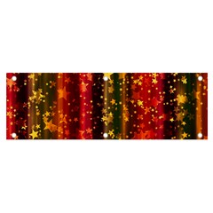 Illustration Background Christma Xmas Star Stars Pattern Wallpaper Banner And Sign 6  X 2  by danenraven