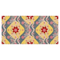 Background Flower Abstract Pattern Banner And Sign 6  X 3 