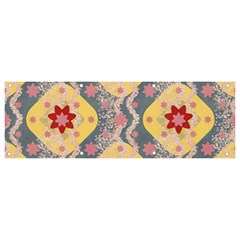 Background Flower Abstract Pattern Banner And Sign 9  X 3 