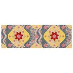 Background Flower Abstract Pattern Banner and Sign 9  x 3  Front