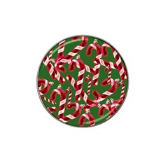 Christmas Wrapping Paper Abstract Hat Clip Ball Marker by danenraven