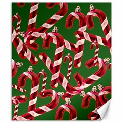 Christmas Wrapping Paper Abstract Canvas 8  X 10  by danenraven