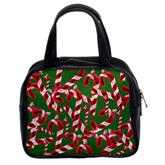 Christmas Wrapping Paper Abstract Classic Handbag (two Sides) by danenraven