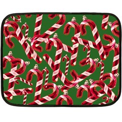 Christmas Wrapping Paper Abstract Fleece Blanket (mini) by danenraven