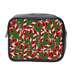 Christmas Wrapping Paper Abstract Mini Toiletries Bag (two Sides) by danenraven