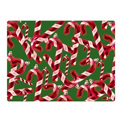 Christmas Wrapping Paper Abstract Double Sided Flano Blanket (mini)  by danenraven