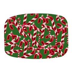 Christmas Wrapping Paper Abstract Mini Square Pill Box by danenraven