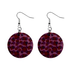 Illustration Art Background Pattern Texture Design Mini Button Earrings