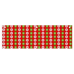 Illustration Festive Pattern Christmas Holiday Banner And Sign 6  X 2 