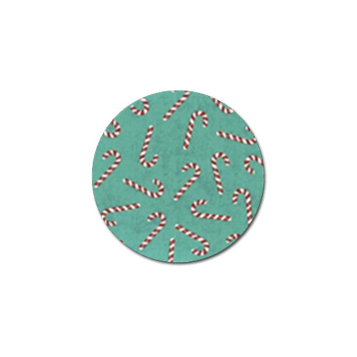 Christmas Candy Cane Background Golf Ball Marker (4 pack)