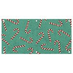 Christmas Candy Cane Background Banner and Sign 4  x 2  Front