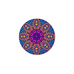 Mandala Fishes Golf Ball Marker by ConteMonfrey