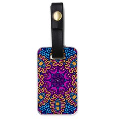 Mandala Fishes Luggage Tag (one Side) by ConteMonfrey