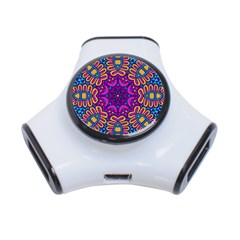 Mandala Fishes 3-port Usb Hub by ConteMonfrey