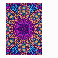 Mandala Fishes Small Garden Flag (two Sides) by ConteMonfrey