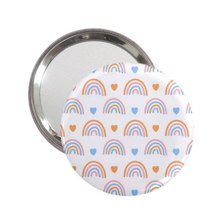 Rainbow Pattern 2.25  Handbag Mirrors