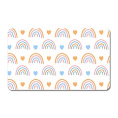 Rainbow Pattern Magnet (rectangular) by ConteMonfrey