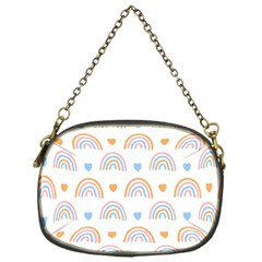 Rainbow Pattern Chain Purse (one Side) by ConteMonfrey