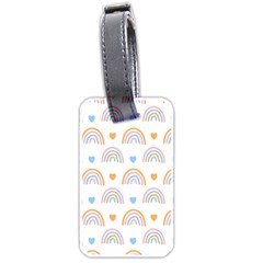 Rainbow Pattern Luggage Tag (two Sides) by ConteMonfrey