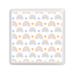 Rainbow Pattern Memory Card Reader (square) by ConteMonfrey