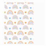 Rainbow Pattern Large Garden Flag (Two Sides) Front