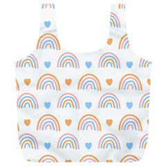 Rainbow Pattern Full Print Recycle Bag (xl) by ConteMonfrey