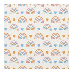 Rainbow Pattern Banner And Sign 3  X 3  by ConteMonfrey