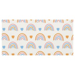 Rainbow Pattern Banner And Sign 4  X 2 