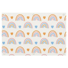 Rainbow Pattern Banner And Sign 6  X 4 