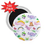 Dinosaurs Are Our Friends  2.25  Magnets (100 pack)  Front