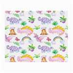 Dinosaurs Are Our Friends  Small Glasses Cloth Front