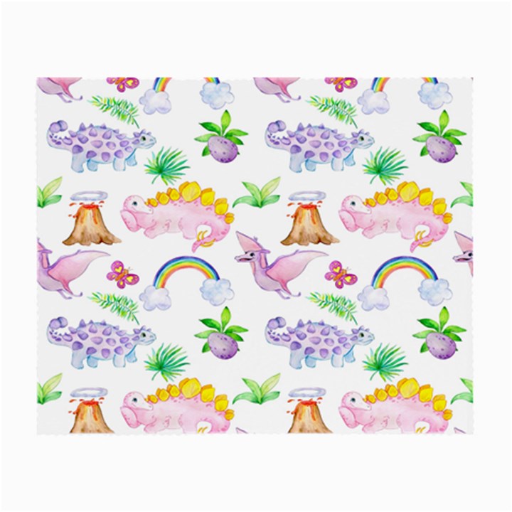 Dinosaurs Are Our Friends  Small Glasses Cloth