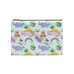 Dinosaurs Are Our Friends  Cosmetic Bag (medium) by ConteMonfrey